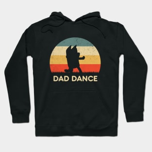 Retro Sunset Dad Bluey Dance Hoodie